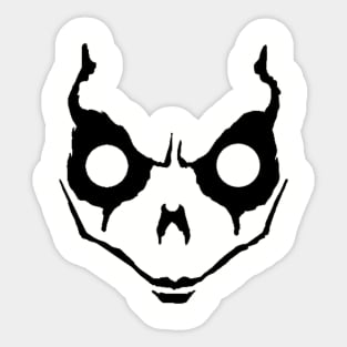 demons, monsters, movies, fear, venom, dog Sticker